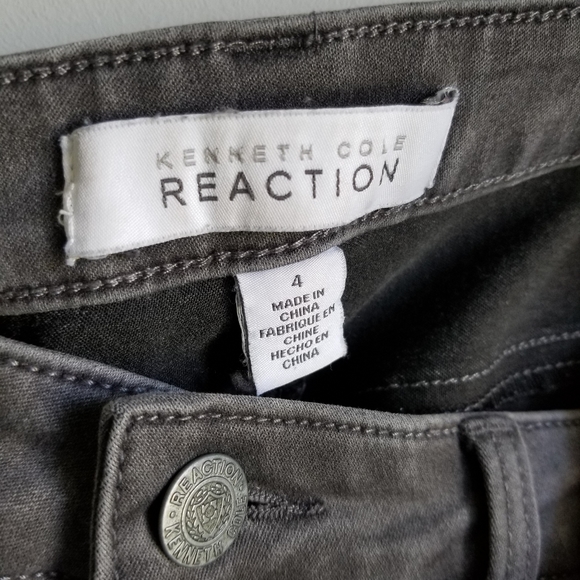 👖KENNETH COLE  GREY SKINNY JEANS - Picture 4 of 5